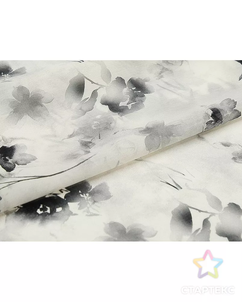 Блузочная ткань "Цветочное настроение" арт. ГТ-9256-1-ГТ5-11120-10-37-1 - рис. 6