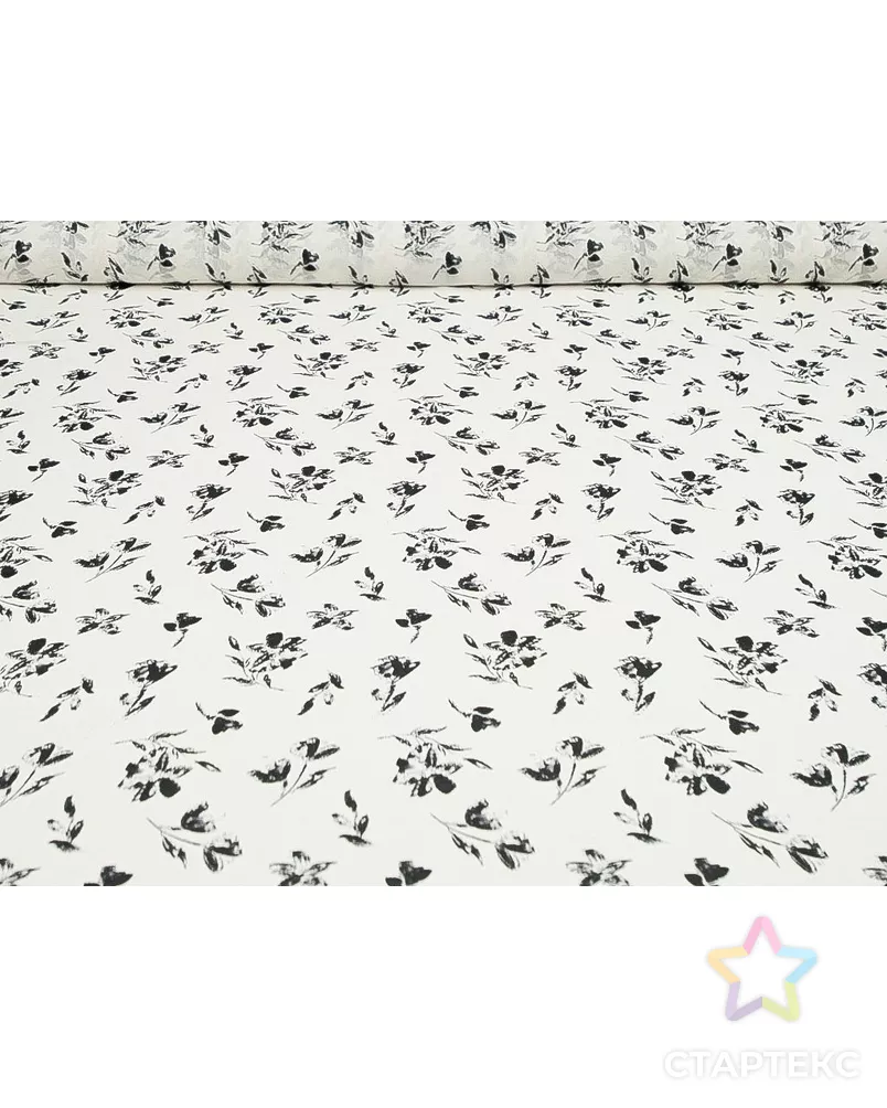 Блузочная ткань "Цветочный аромат" арт. ГТ-9258-1-ГТ5-11122-10-37-1 - рис. 4