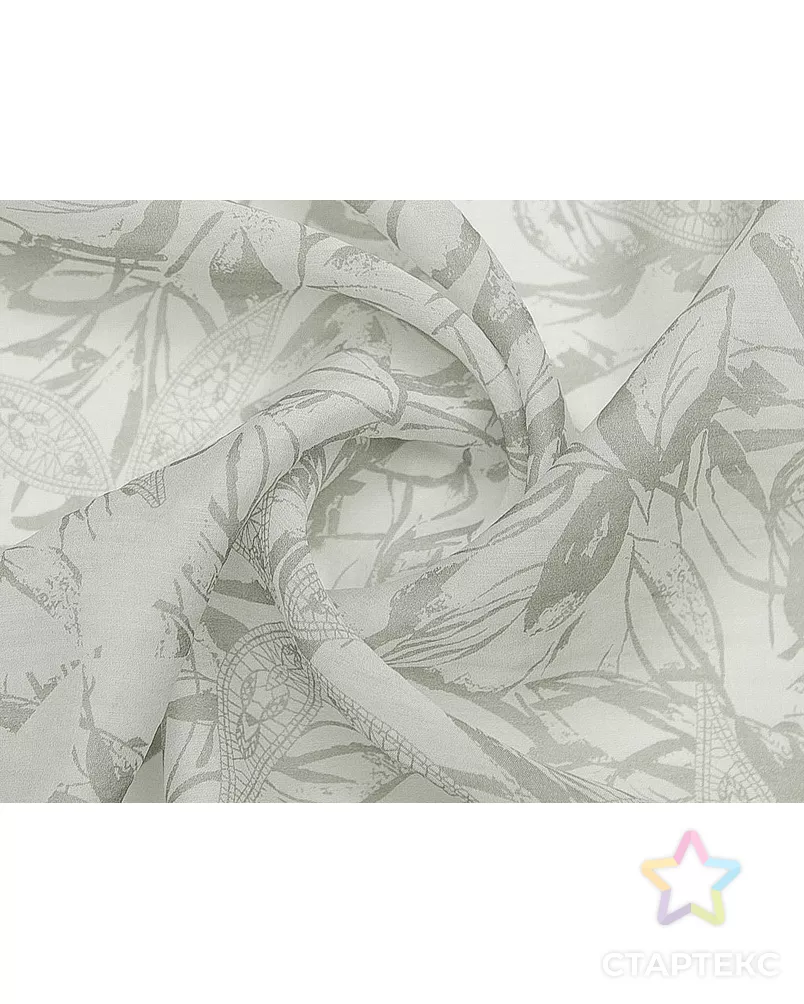 Блузочно-плательная ткань "В оттенках серого" арт. ГТ-9261-1-ГТ5-11146-11-29-1 - рис. 1