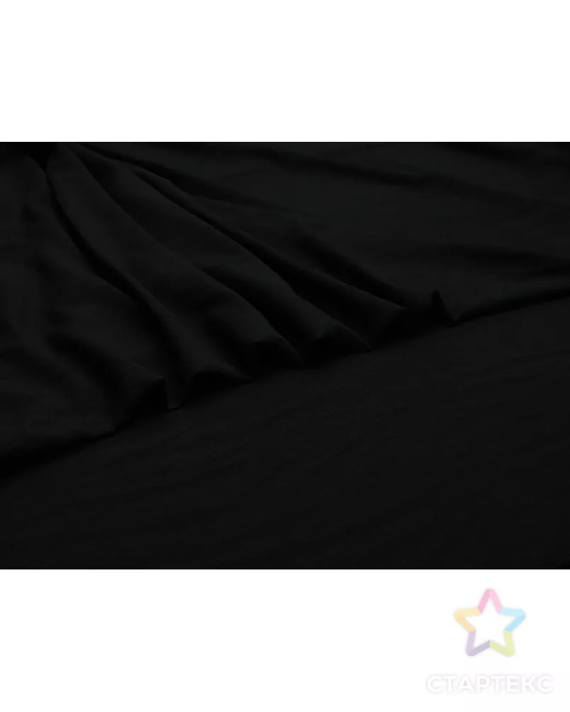 Блузочно-плательная ткань, с принтом "Чёрные квадратики" арт. ГТ-9502-1-ГТ5-11363-2-38-1 - рис. 3