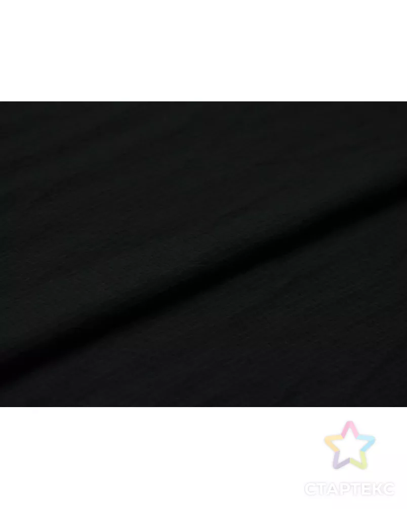 Блузочно-плательная ткань, с принтом "Чёрные квадратики" арт. ГТ-9502-1-ГТ5-11363-2-38-1 - рис. 6