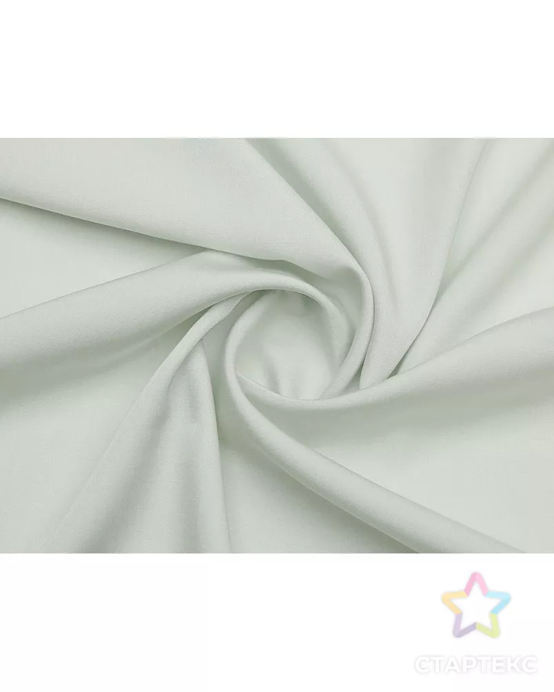 Блузочно-плательная ткань, нежного серо-голубого цвета арт. ГТ-9507-1-ГТ5-11400-1-7-1 - рис. 1