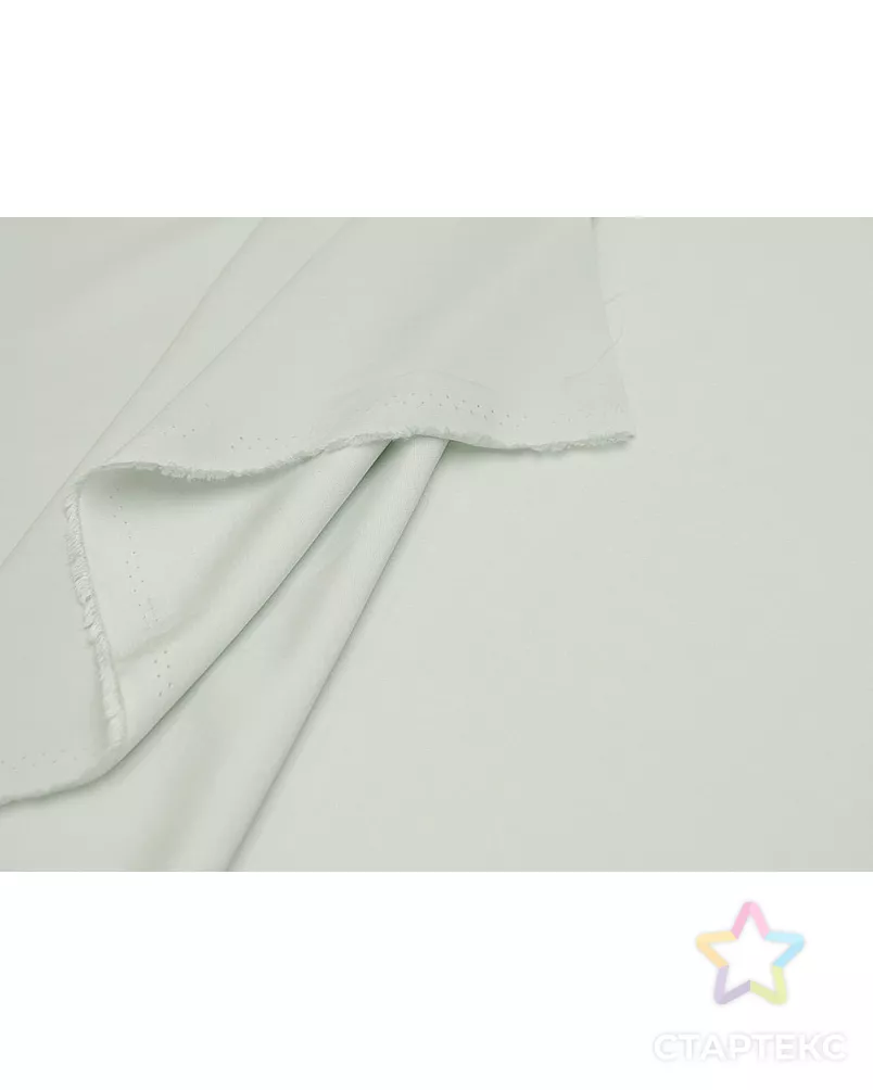 Блузочно-плательная ткань, нежного серо-голубого цвета арт. ГТ-9507-1-ГТ5-11400-1-7-1 - рис. 5