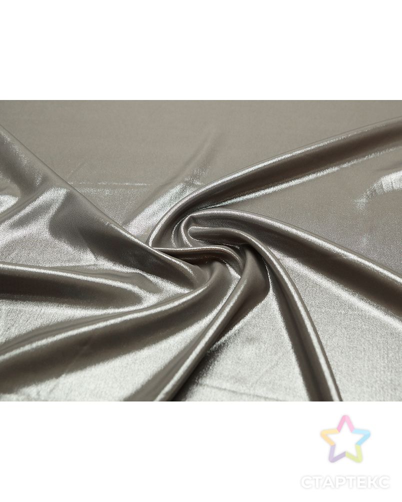 Блузочная ткань серо-бежевого цвета с блестками арт. ГТ-5060-1-ГТ-5-6705-1-29-1