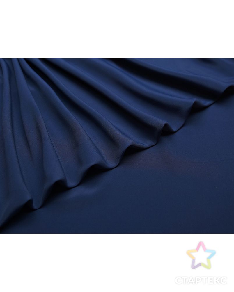 Блузочная ткань синего цвета арт. ГТ-5094-1-ГТ-5-6759-1-30-1 5