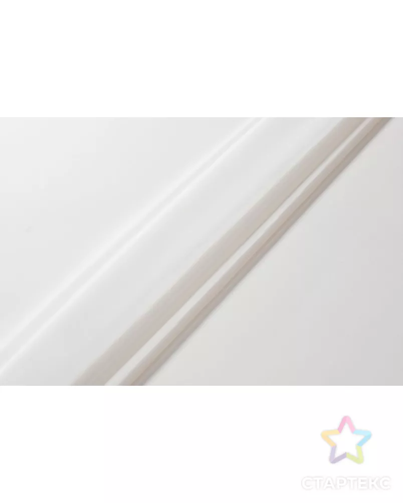 Блузочная креповая ткань, цвет белый арт. ГТ-5913-1-ГТ-5-7642-1-2-1 - рис. 3