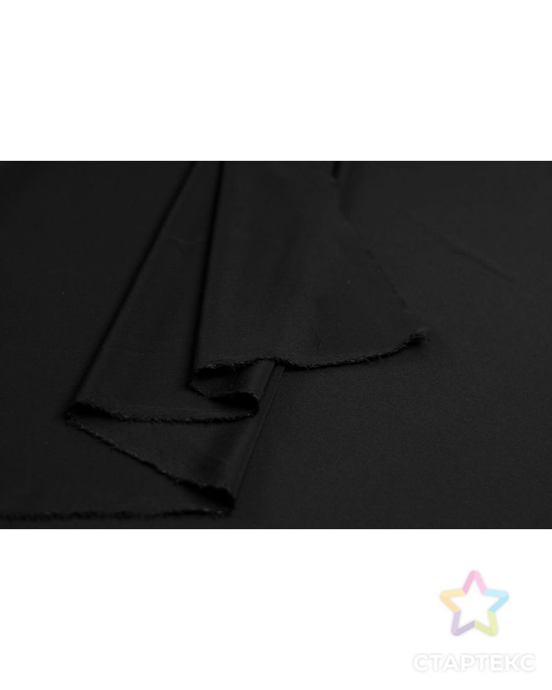 Блузочно-плательная ткань крепового плетения, черный цвет арт. ГТ-6239-1-ГТ-5-8001-1-38-1