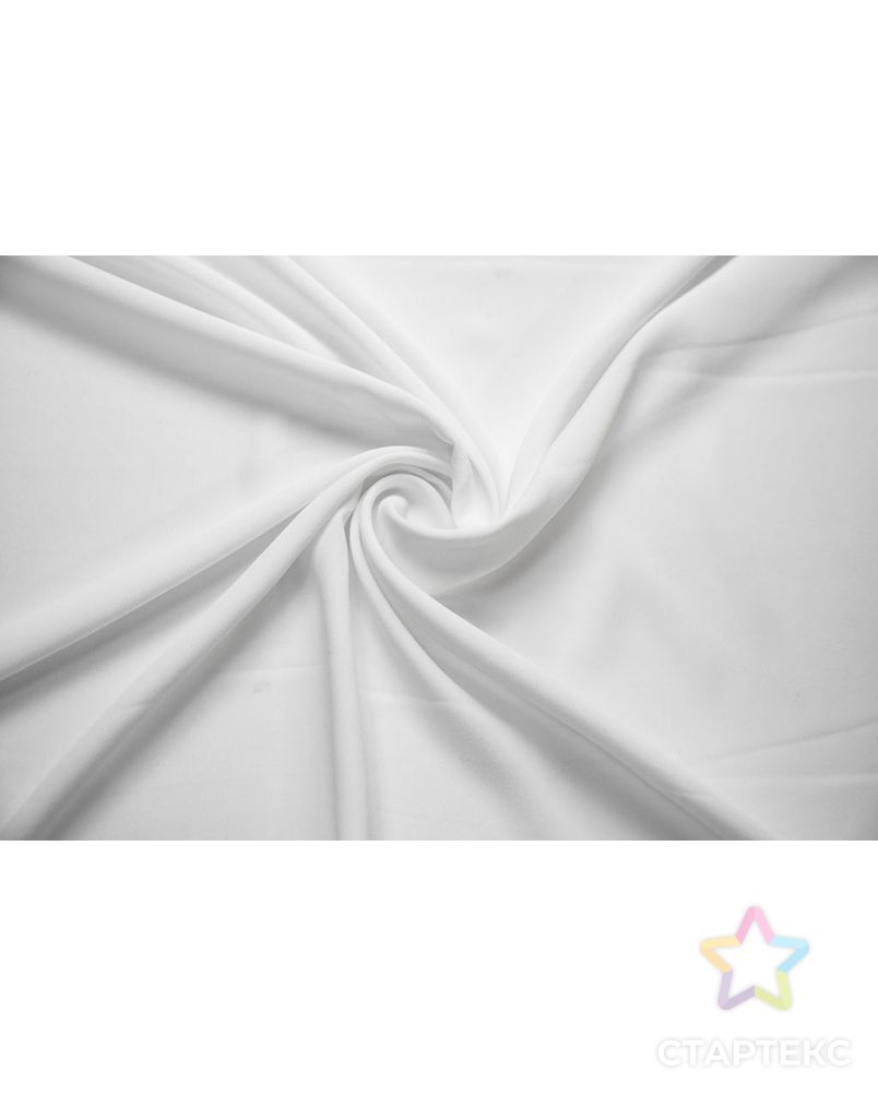 Креповая блузочная ткань, белого цвета арт. ГТ-6575-1-ГТ-5-8362-1-2-1 1