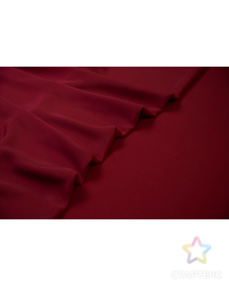 Блузочно-плательная ткань твил, цвет темно-красный арт. ГТ-6582-1-ГТ-5-8374-1-16-1 3