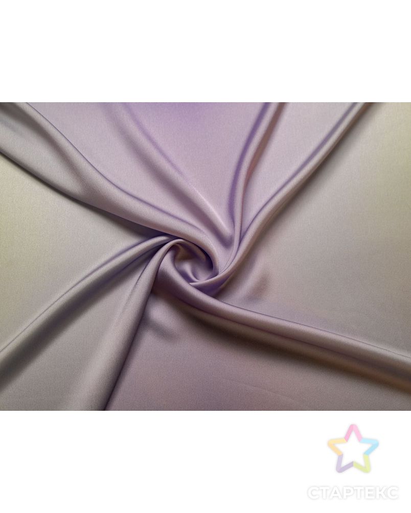Блузочно-плательная ткань с эффектом деграде, цвет фиолетово-персиковый арт. ГТ-7773-1-ГТ-5-9365-2-21-1 1