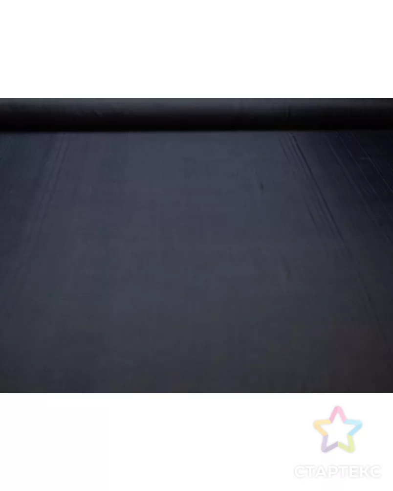 Блузочно-плательная ткань твил, цвет темно-синий арт. ГТ-7522-1-ГТ-5-9385-1-30-1 - рис. 4