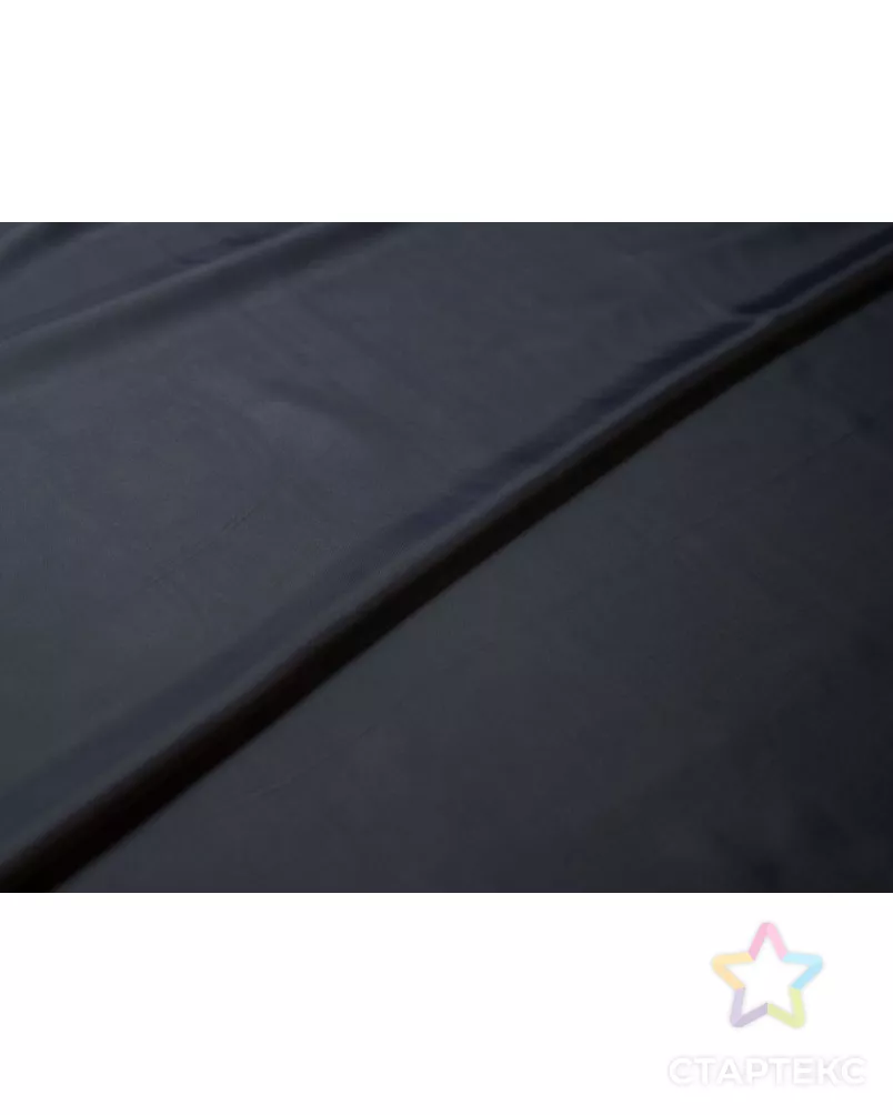 Блузочно-плательная ткань твил, цвет темно-синий арт. ГТ-7522-1-ГТ-5-9385-1-30-1 - рис. 6