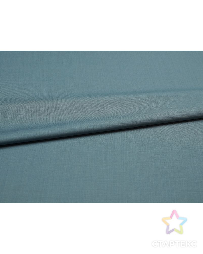 Двухсторонняя шерстяная костюмная ткань "Lexus" холодного серо-голубого цвета арт. ГТ-4875-1-ГТ-50-6438-1-29-3 5