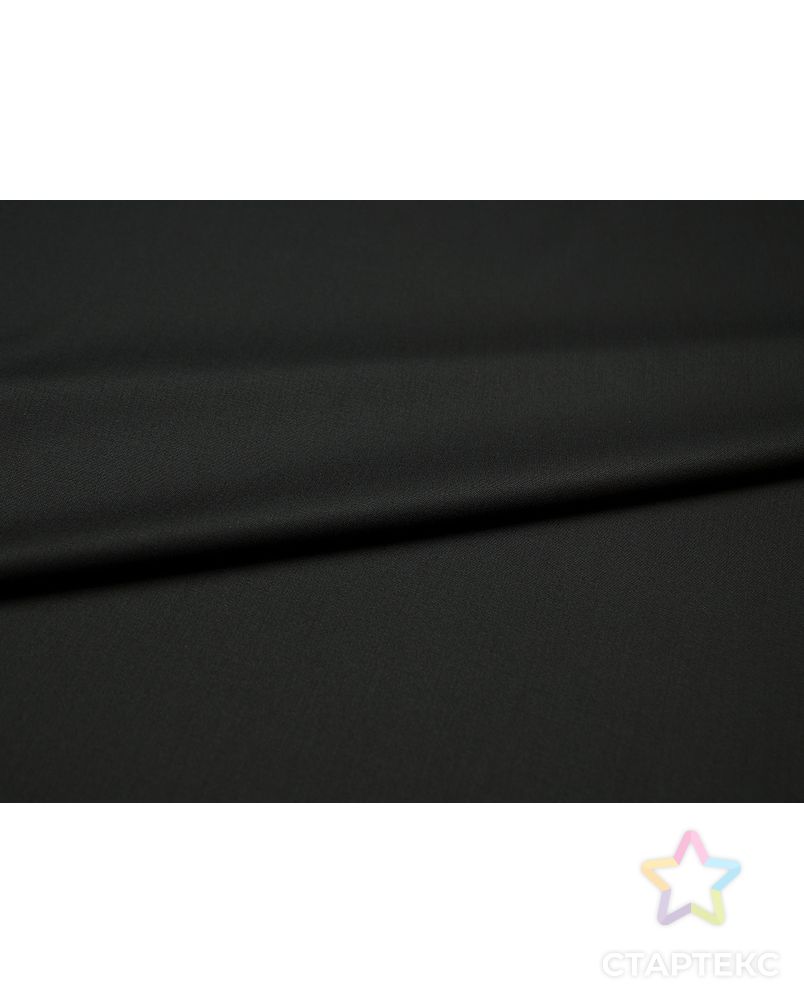 2х сторонняя костюмная ткань, пиратский черный цвет (239 гр/м2) арт. ГТ-3843-1-ГТ0000503 5