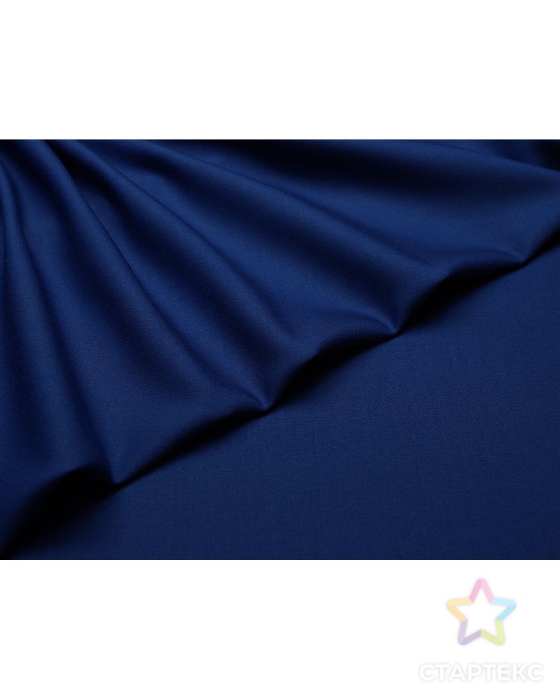 Шерстяная 2х сторонняя костюмная ткань синего цвета арт. ГТ-4829-1-ГТ-51-6036-1-30-1 1