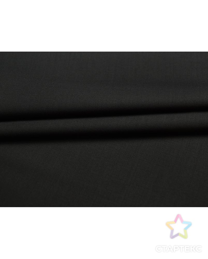 Шерстяная 2х сторонняя костюмная ткань, цвет горький шоколад арт. ГТ-4842-1-ГТ-51-6051-1-14-1 5