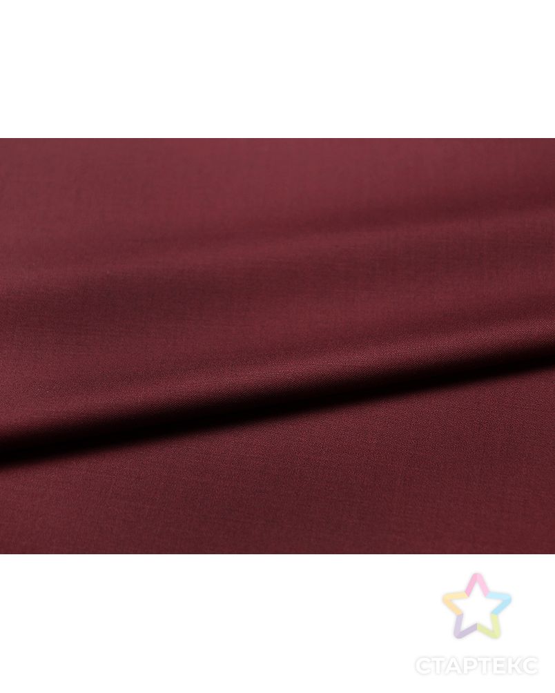 Шерстяная 2х сторонняя костюмная ткань, цвет бордовый арт. ГТ-4852-1-ГТ-51-6062-1-5-1 2