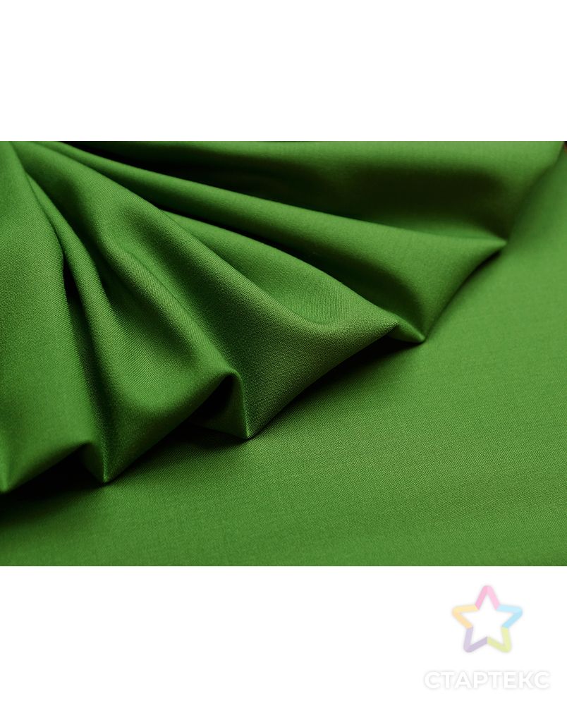 Шерстяная 2х сторонняя костюмная ткань (HAUTE COUTURE), цвет зеленый арт. ГТ-4856-1-ГТ-51-6066-1-10-1 3