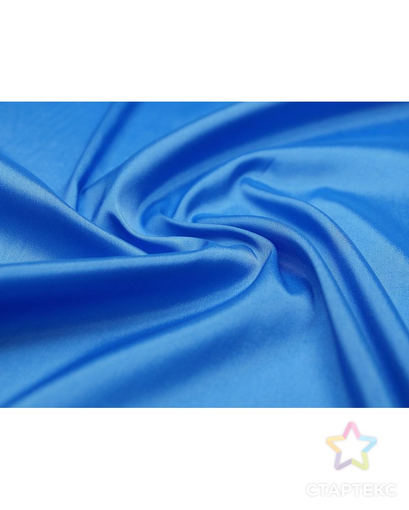 Однотонная подкладочная ткань насыщенного голубого цвета арт. ГТ-3971-1-ГТ0000665 1