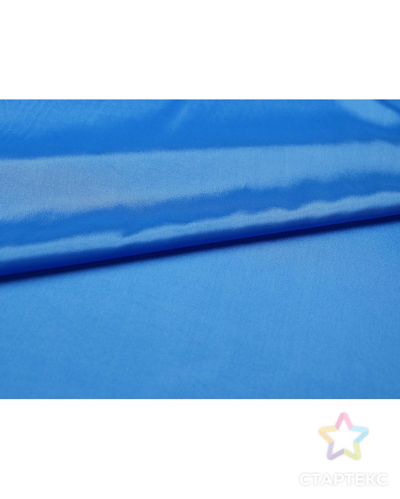 Однотонная подкладочная ткань насыщенного голубого цвета арт. ГТ-3971-1-ГТ0000665