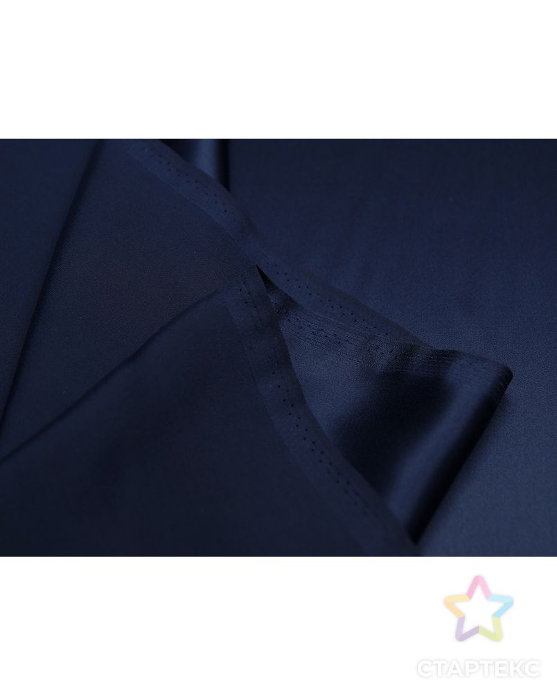 Великолепный блузочный шелк, цвет темно-ирисовый арт. ГТ-3981-1-ГТ0000675 4