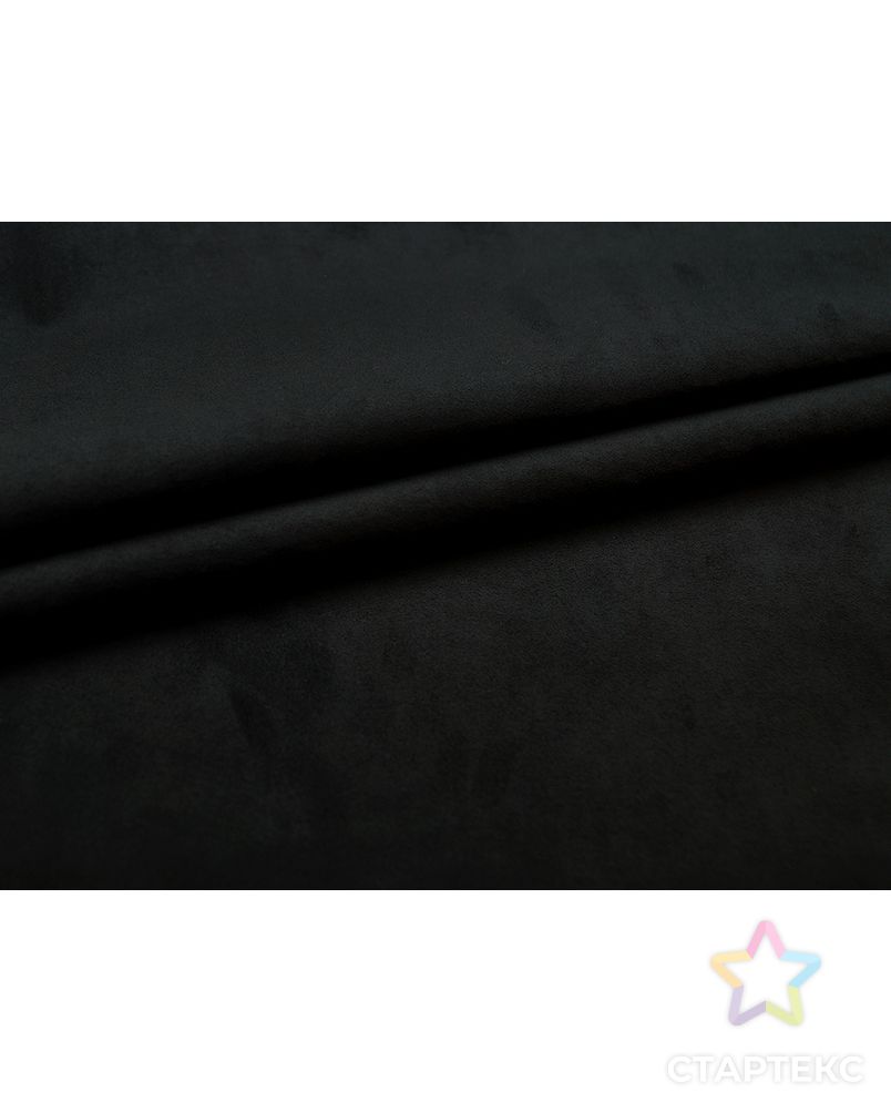 Искусственная замша, цвет матовый черный арт. ГТ-4013-1-ГТ0000716 2