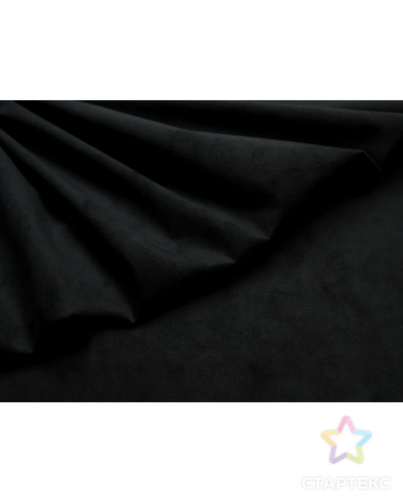 Искусственная замша, цвет матовый черный арт. ГТ-4013-1-ГТ0000716 3