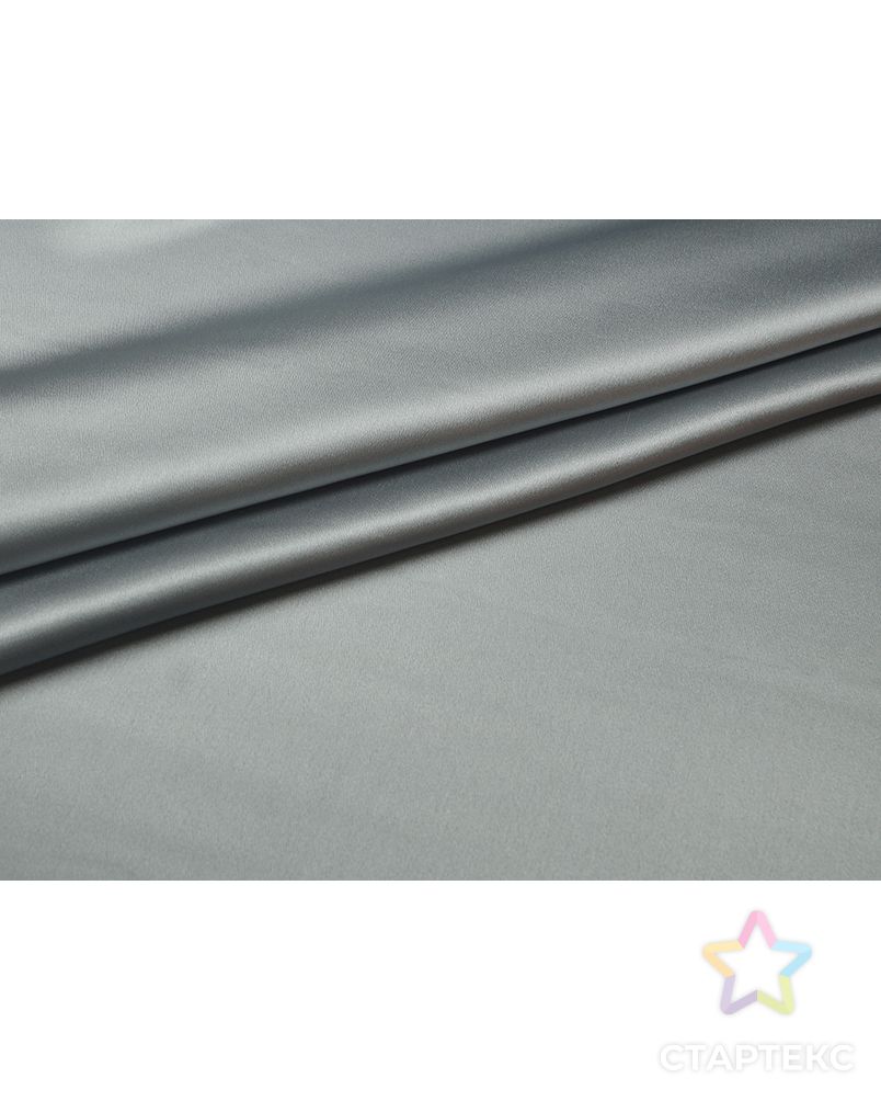 Великолепный блузочный шелк стального цвета (78 гр/м2) арт. ГТ-4187-1-ГТ0000935 2