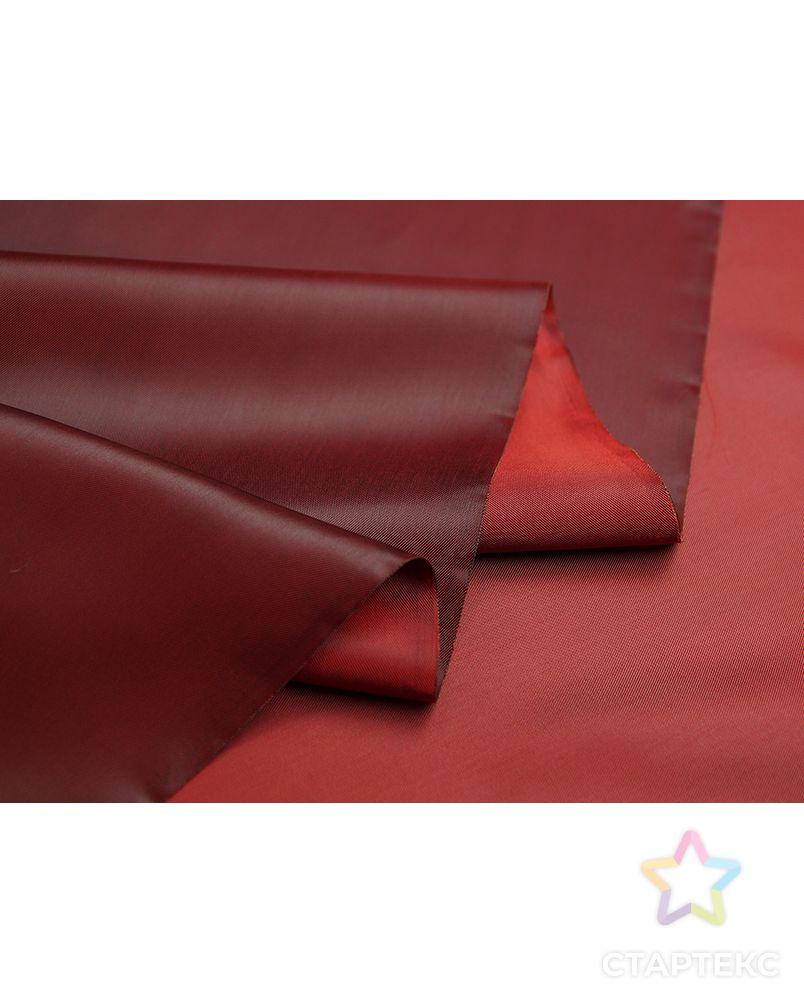 Двухсторонняя подкладочная ткань красно-черного цвета арт. ГТ-4192-1-ГТ0000943 4