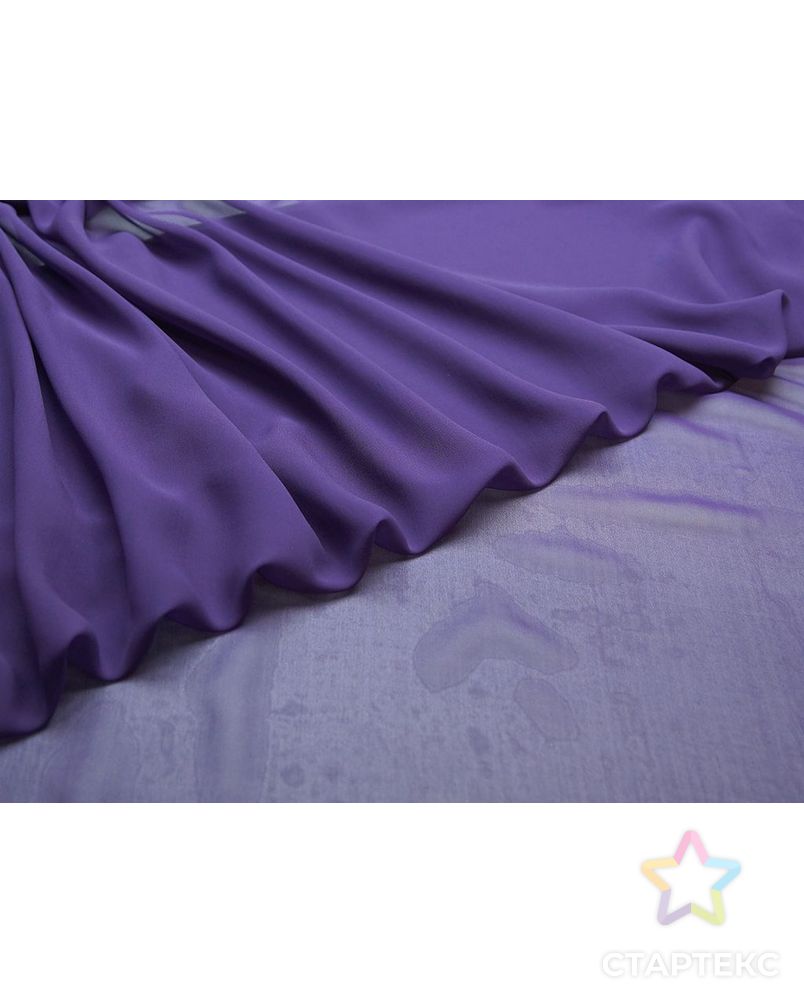 Шифон, цвет: фиолетовый арт. ГТ-14-1-ГТ0020142 3
