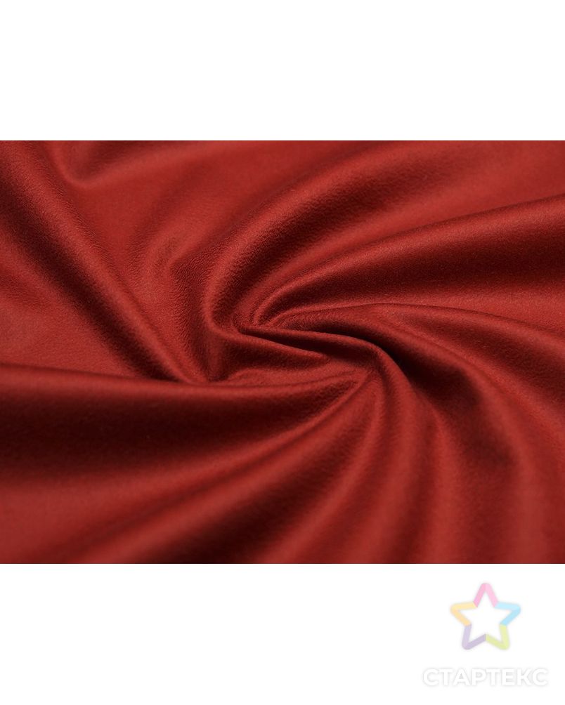 Итальянская шерстяная пальтовая ткань винно-бордового цвета арт. ГТ-1096-1-ГТ0028360