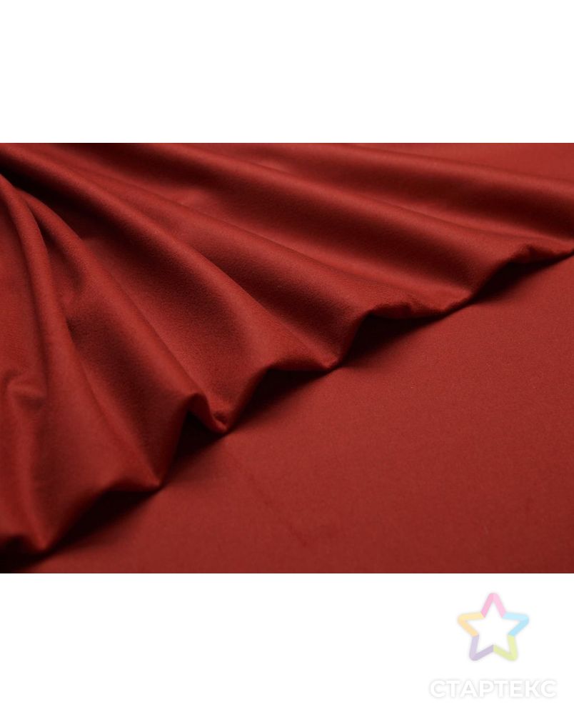 Итальянская шерстяная пальтовая ткань винно-бордового цвета арт. ГТ-1096-1-ГТ0028360 3