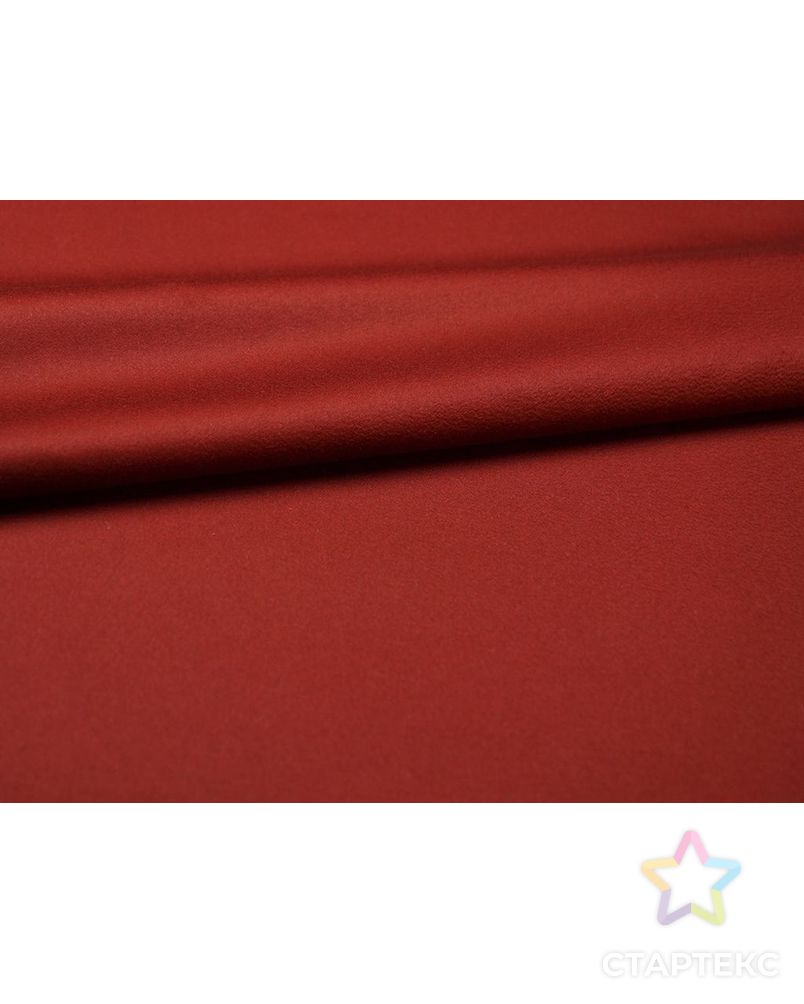 Итальянская шерстяная пальтовая ткань винно-бордового цвета арт. ГТ-1096-1-ГТ0028360 5
