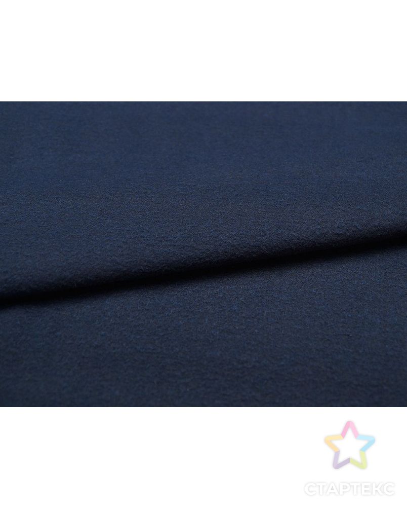 Ткань пальтовая темно-джинсового цвета арт. ГТ-1591-1-ГТ0045122 2