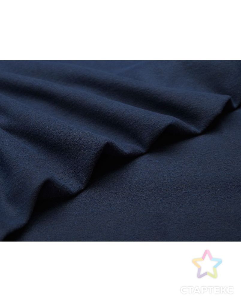 Ткань пальтовая темно-джинсового цвета арт. ГТ-1591-1-ГТ0045122 3