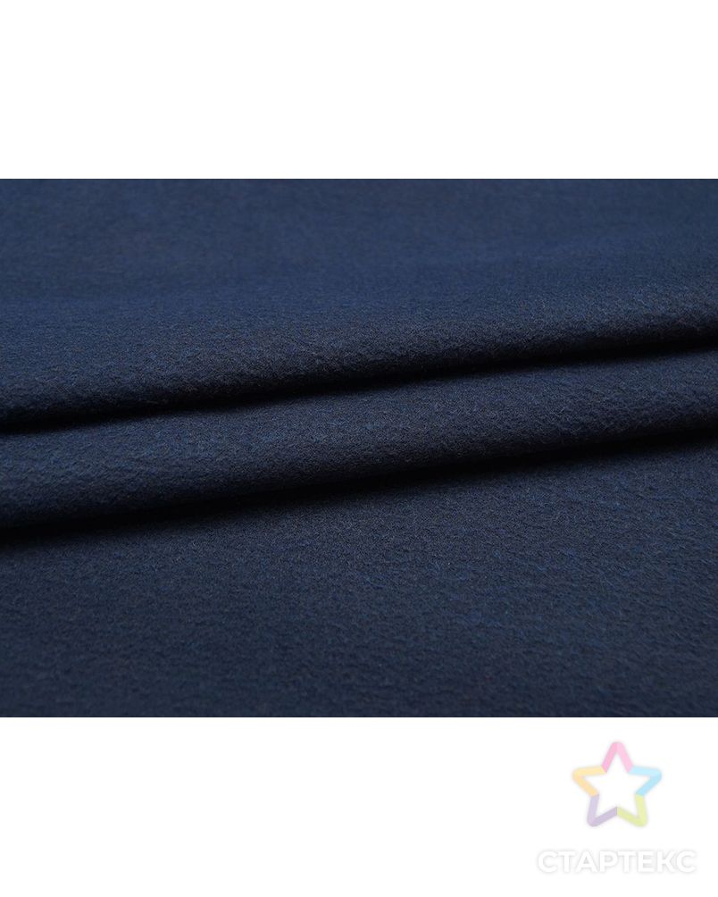 Ткань пальтовая темно-джинсового цвета арт. ГТ-1591-1-ГТ0045122