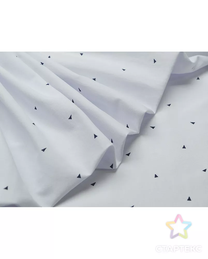 Рубашечная ткань с геометрическим принтом арт. ГТ-2845-1-ГТ0047710 - рис. 3