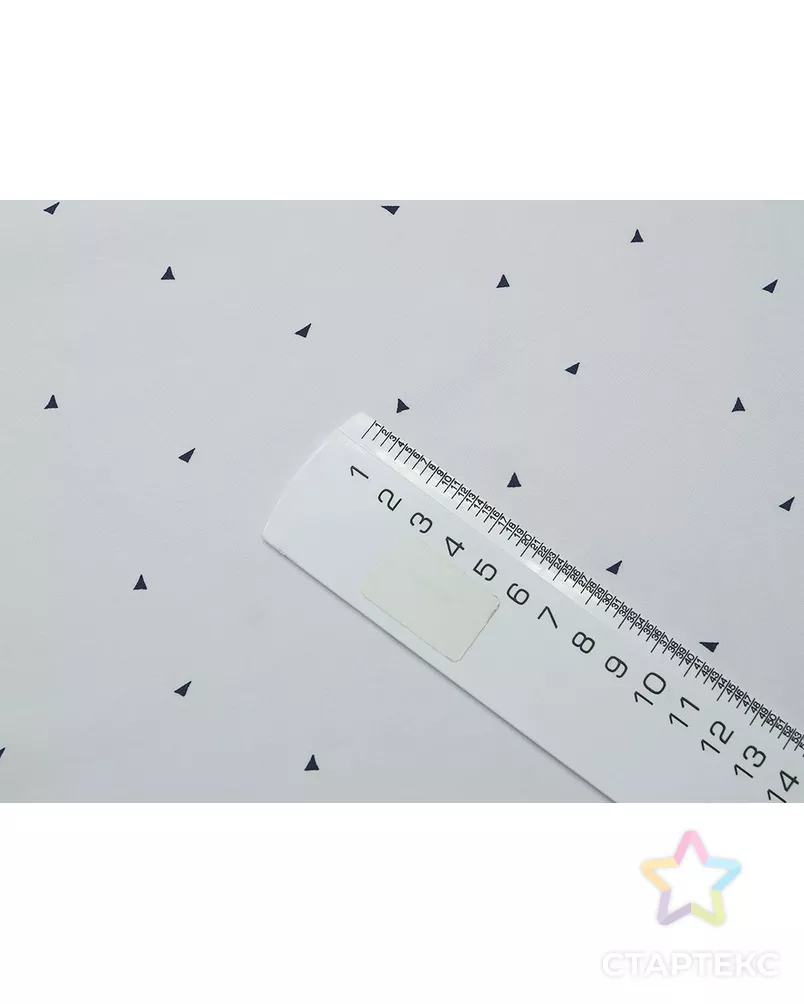 Рубашечная ткань с геометрическим принтом арт. ГТ-2845-1-ГТ0047710 - рис. 4