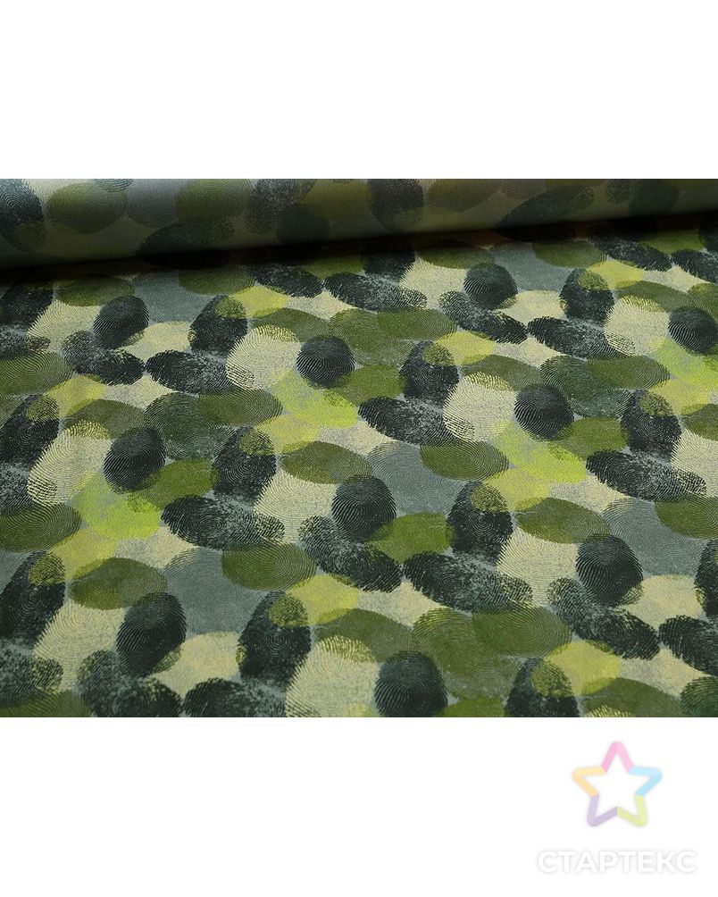 Заказать Прекрасная блузочная ткань в стиле милитари в зеленых тонах арт. ГТ-2969-1-ГТ0047849 в Новосибирске