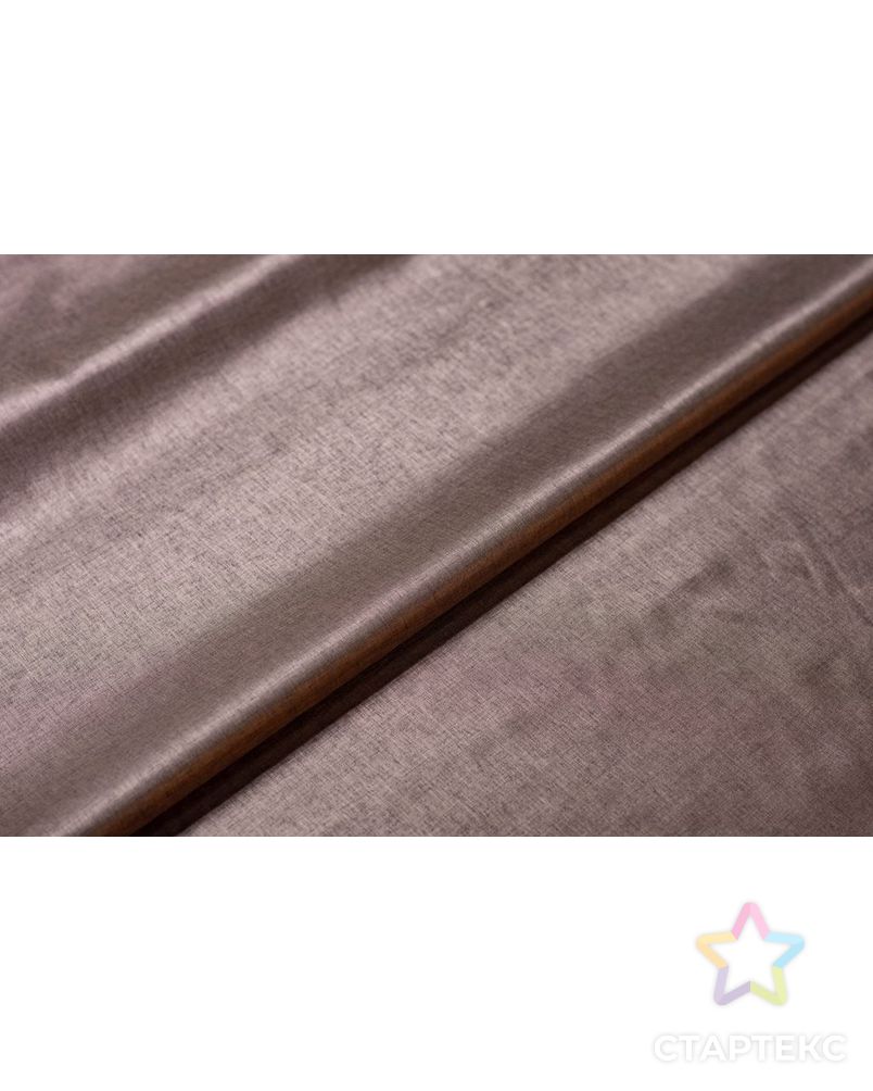 Плательная ткань двухсторонняя, цвет мерцающий коричневый арт. ГТ-6340-1-ГТ-28-8085-6-14-1