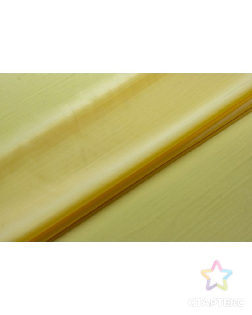 Искусственный шелк, цвет солнечный желтый арт. ГТ-6343-1-ГТ-39-8090-1-9-1 2