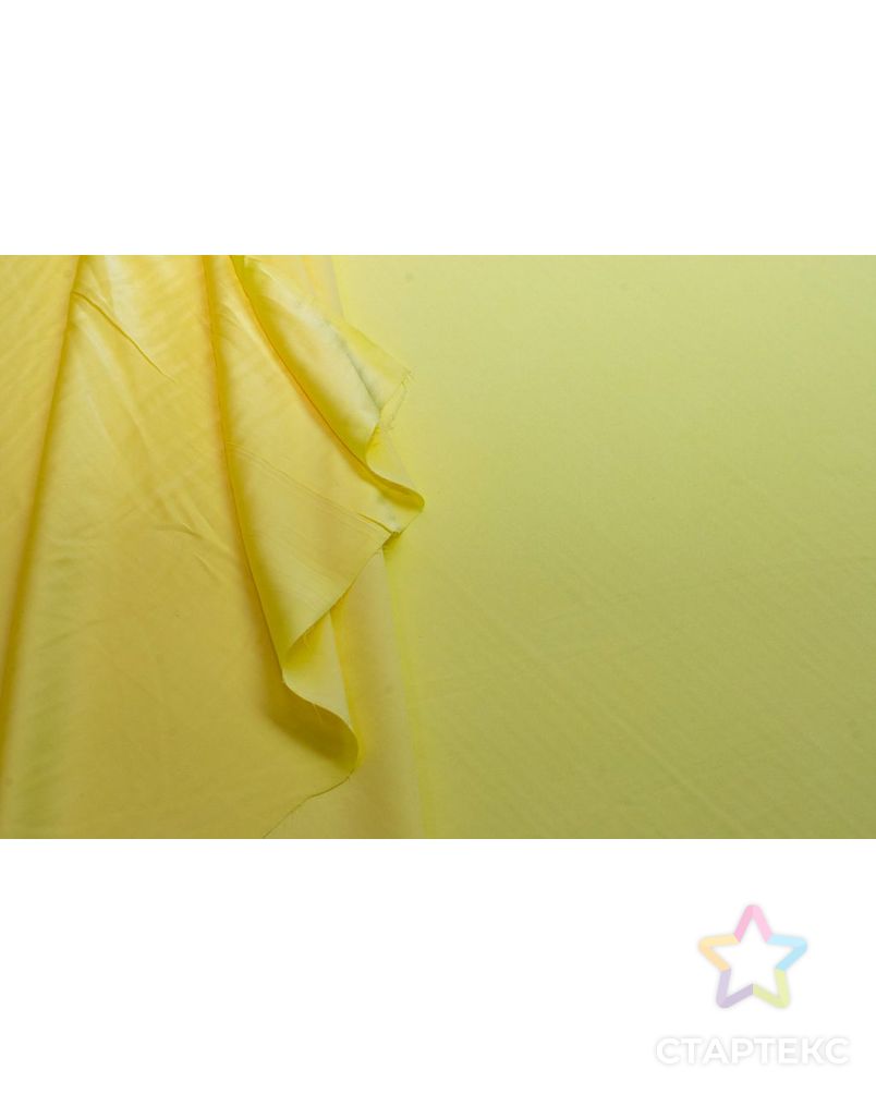 Искусственный шелк, цвет солнечный желтый арт. ГТ-6343-1-ГТ-39-8090-1-9-1 5