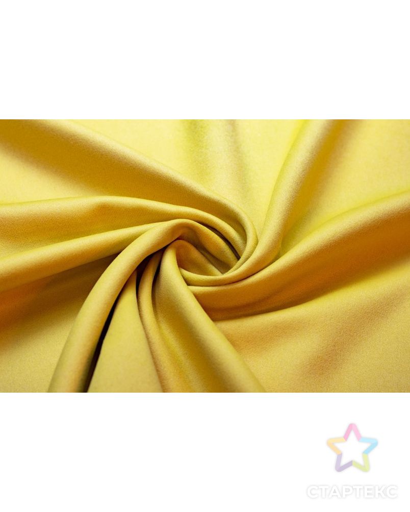 Двухслойная пальтовая ткань, цвет желтый арт. ГТ-6353-1-ГТ-26-8102-1-9-1 1