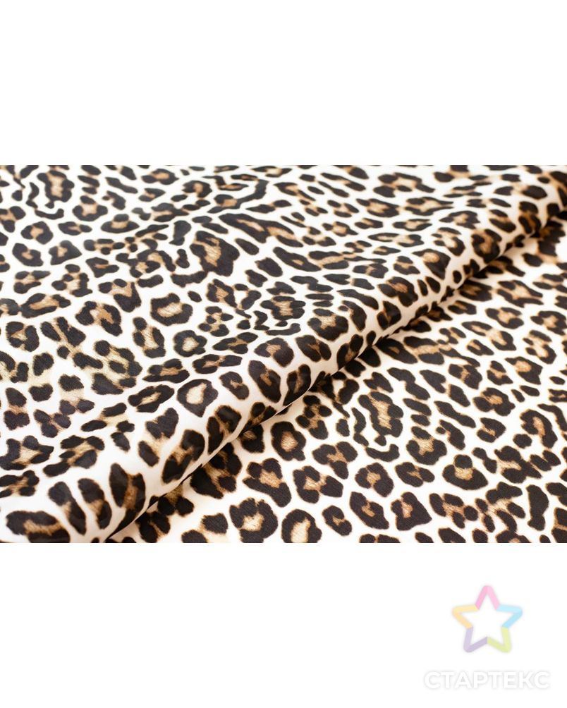 Блузочно-плательная ткань с рисунком "Леопард" арт. ГТ-6393-1-ГТ-5-8153-13-21-1 2