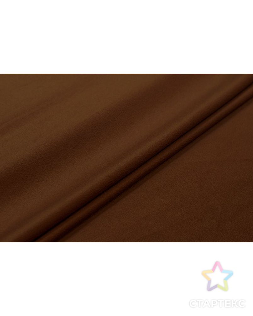 Пальтовая ткань с коротким ворсом, цвет корица арт. ГТ-6425-1-ГТ-26-8183-1-14-1 2