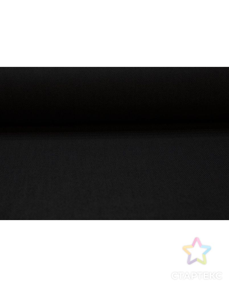 Двухслойная костюмная ткань с текстурной поверхностью, цвет черный арт. ГТ-6434-1-ГТ-17-8193-1-38-1 4