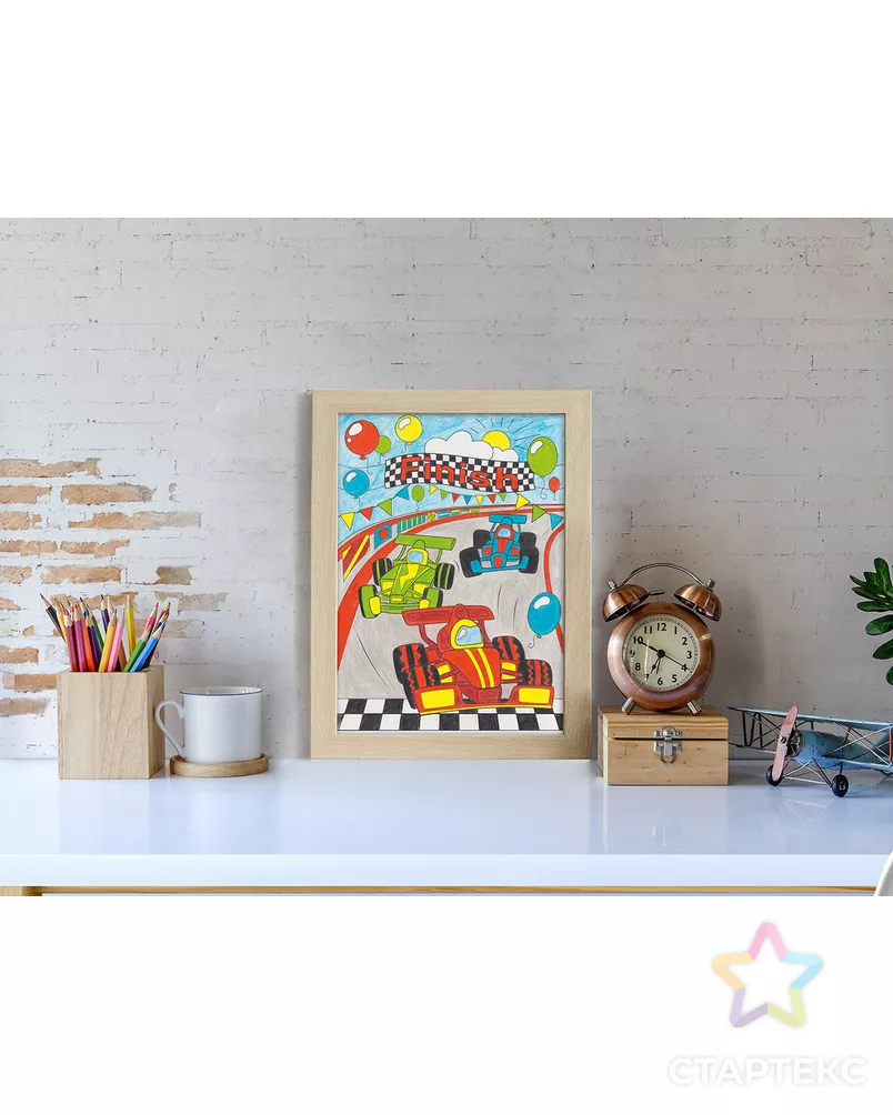 "ФРЕЯ" PNBK-015 "Победный финиш" Набор для раскрашивания по номерам 29.5 х 20.5 см 1 л. арт. ГММ-115959-1-ГММ116977792904 - рис. 2