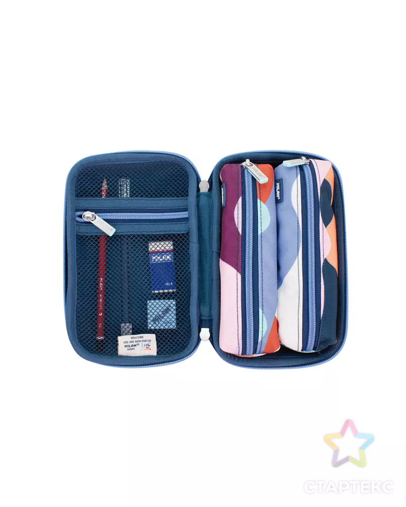 "Milan" Пенал канцелярский 19.5 x 12.5 x 7 см 100% нейлон арт. ГММ-115841-1-ГММ117941879454 - рис. 2