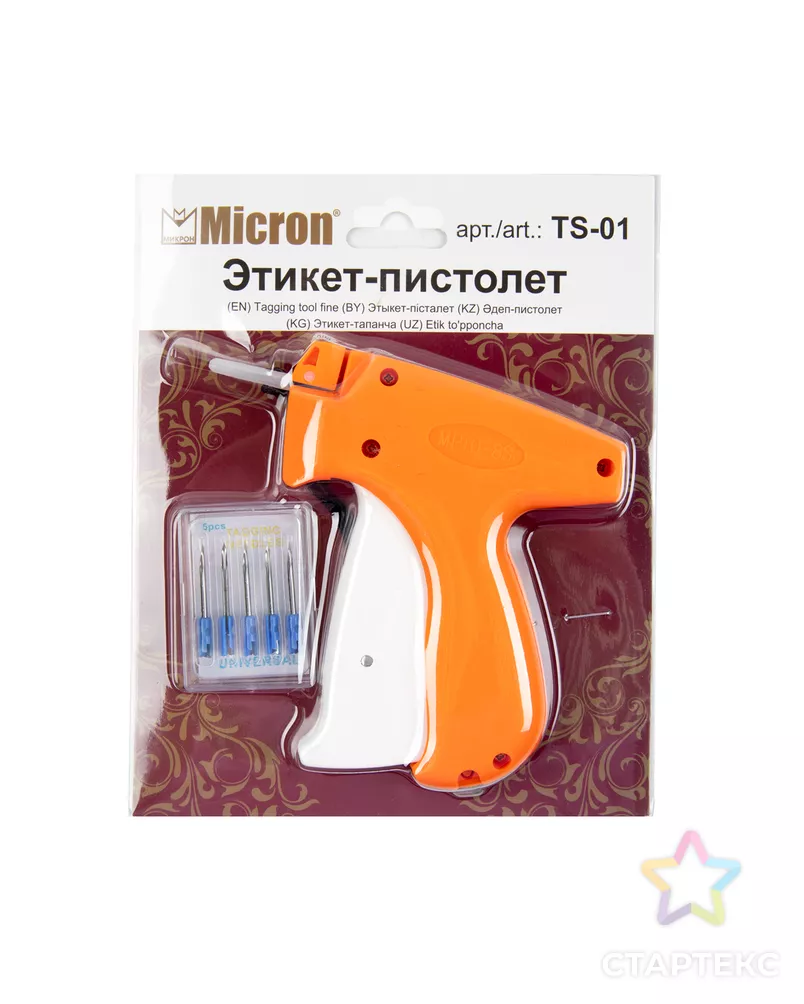 Этикет-пистолет TS-01 "Micron" в блистере арт. ГММ-117114-1-ГММ123352152874 - рис. 2