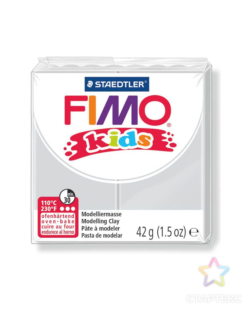 "FIMO" Kids полимерная глина для детей 42 г арт. ГММ-108057-18-ГММ027217347612